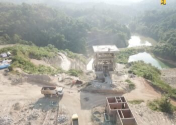 Progres Capai 90,18 Persen, Pembangunan Bendungan Ladongi Ditargetkan Rampung Akhir 2021