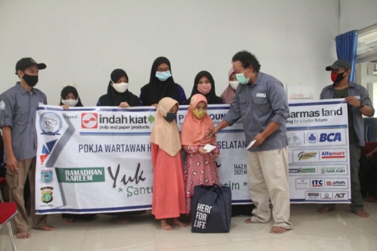 Ramadan Dimasa Pandemi Covid-19, PWHTS Santuni Ratusan Anak Yatim