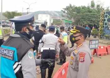 Selama 12 Hari Polda Banten telah memutarbalikkan 14.997 Unit Kendaraan