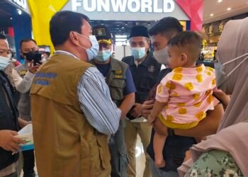 Sidak di Cikupa, Sekda Kabupaten Tangerang: Pengunjung Harus Terapkan Protokol Kesehatan