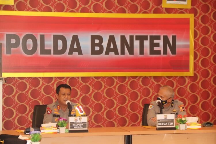 Tim Was Ops Polri Lakukan Supervisi di Polda Banten