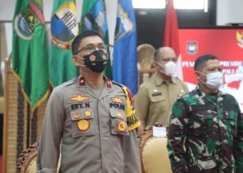 Wakapolda Banten hadiri vicon Rakor Kepala Daerah  pimpinan Presiden