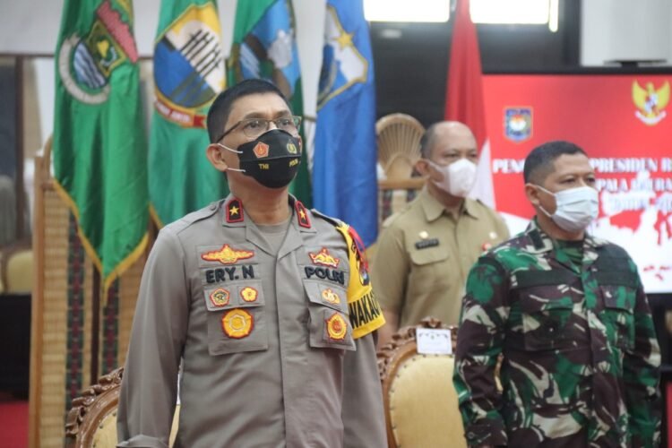 Wakapolda Banten hadiri vicon Rakor Kepala Daerah  pimpinan Presiden