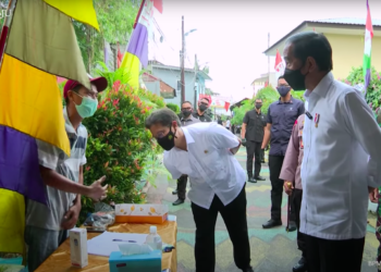 Sidak Lokasi PPKM Mikro di Jakarta, Presiden Tekankan Pentingnya Implementasi di Lapangan