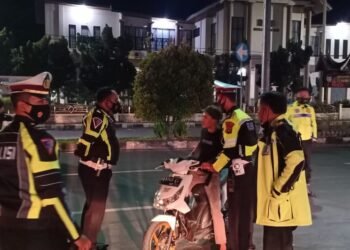 Antisipasi Balap Liar, Polres Payakumbuh Amankan 20 Unit Ranmor