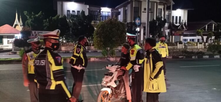 Antisipasi Balap Liar, Polres Payakumbuh Amankan 20 Unit Ranmor