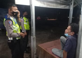Ditlantas Polda Banten Ajak Masyarakat Patuhi Prokes Melalui Ngopi Wae