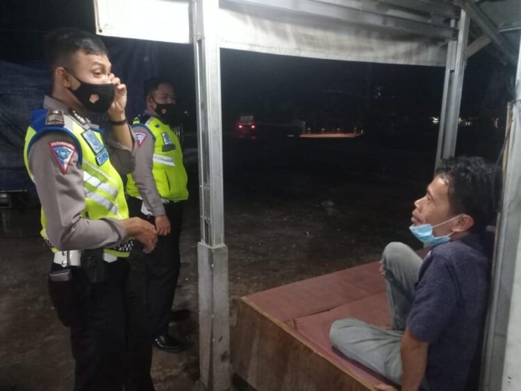 Ditlantas Polda Banten Ajak Masyarakat Patuhi Prokes Melalui Ngopi Wae