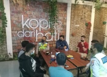 Ditlantas Polda Banten Tingkatkan Patroli Cegah Penyebaran Covid-19