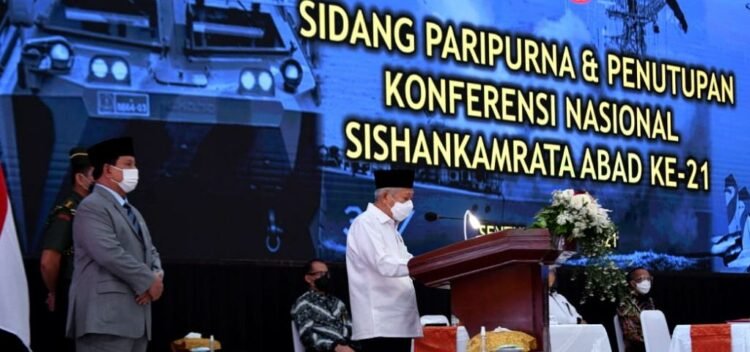 Hadapi Tantangan Global, Wapres Dorong Penguatan Sektor Pertahanan dan Keamanan