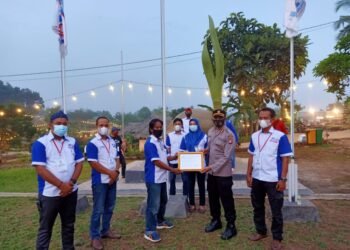 Hadiri Pembukaan Pelatihan dan kemah jurnalistik Pengurus MOI, Polda Banten Ajak Tangkal Hoax