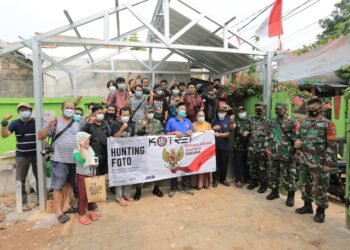 Hunting Foto di Kampung Pancasila, Cara JMSI Banten dan KOTRET Peringati Hari Pancasila