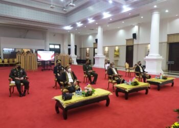 Kabidkum Polda Banten Hadiri Upacara Hari Pancasila di KP3B secara Virtual