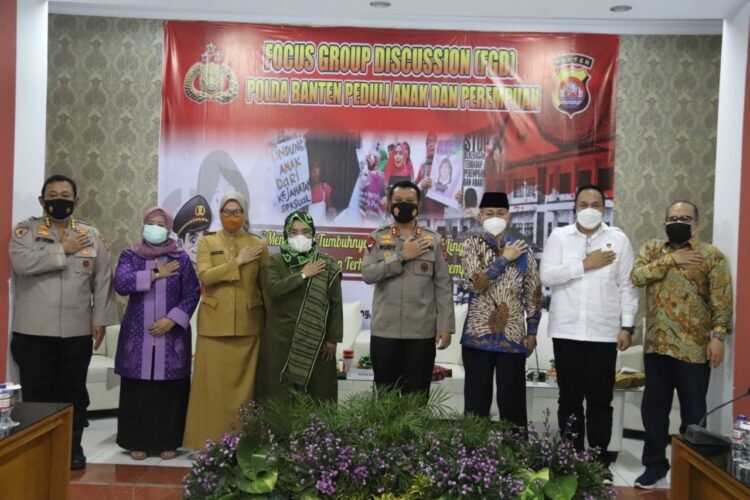 Kapolda Banten Buka FGD Tentang Tindak Kejahatan dan Kekerasan Terhadap Anak dan Perempuan