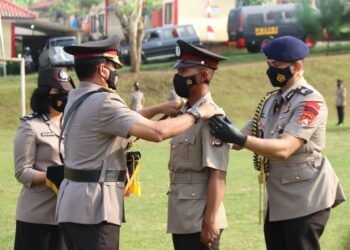 Kapolda Banten Pimpin Upacara Pelantikan Bintara Polri T.A.2020/2021