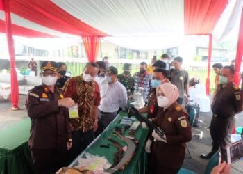 Kejari Tangsel Musnahkan Barang Bukti Dari 533 Tindak Pidana Senilai Rp 5,8 Miliar