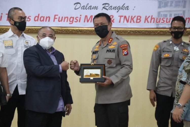 Mahkamah Kehormatan Dewan DPR RI Kunjungi Polda Banten