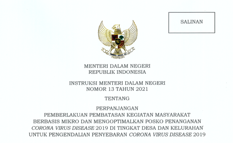 PPKM Mikro Kembali Diperpanjang, Peran Puskesmas Diperkuat untuk Tracing dan Testing