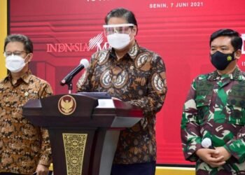 Perkembangan Kasus Aktif Covid-19 Relatif Terkendali