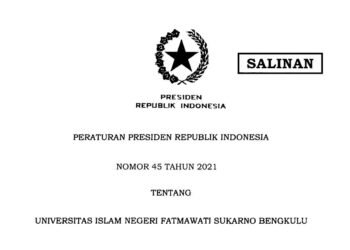 Perpres Terbit, Enam IAIN Bertransformasi Jadi UIN