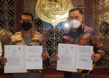 Polda Banten Lakukan MoU dengan PT. Bank Syariah Indonesia (BSI)