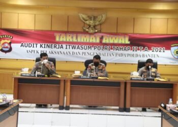 Polda Banten terima Audit Kinerja Tahap II T.A.2021 dari Itwasum Polri