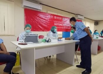 Ratusan Karyawan IKPP Tangerang Divaksin Tahap Kedua