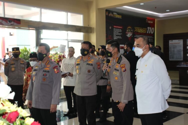 Resmikan Mapolresta ‘Presisi’ Tangerang, Kapolri Harap Menerapkan Smart Building