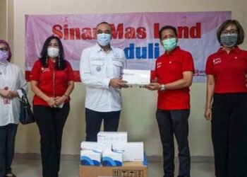 SML Salurkan Ribuan Alat Tes Covid-19 untuk Pemkab Tangerang