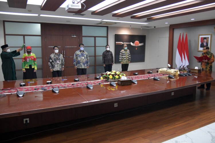 Seskab Pramono Anung Lantik Tiga Pejabat Eselon II Sekretariat Kabinet