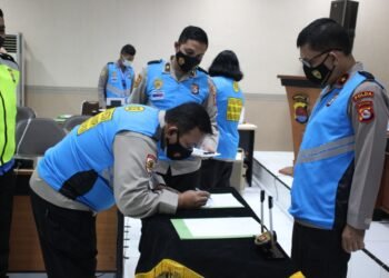 Sidang Terbuka Kelulusan Menuju Rikkes II Bintara dan Tamtama POLRI 2021