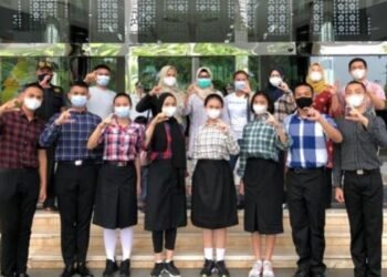 Siswa Asal Tangsel Ikuti Seleksi Paskibraka Tingkat Provinsi Pertama saat Pandemi