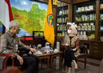 Terima Kunjungan Kerja SKP Angkie Yudistia, Ganjar: Jateng Segera Lakukan Vaksinasi untuk Disabilitas