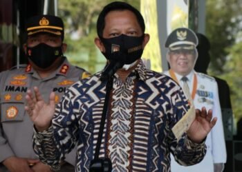 Mendagri Tito Karnavian Tinjau Penanganan Covid-19 di Tangsel