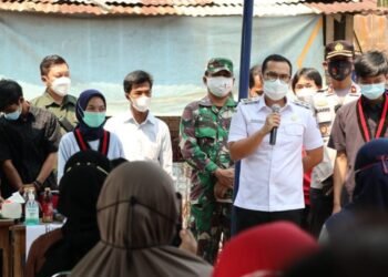 Vaksinasi Covid-19 di Pamulang, Pemkot Tangsel Gandeng Pergerakan Mahasiswa Tangerang Raya