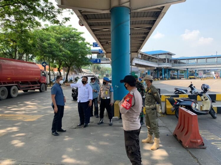 Dirresnarkoba Polda Banten Monitoring Penerapan PPKM Darurat di Cilegon