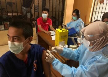 Dukung Akselerasi Program Vaksinasi, Sebanyak 93 Tahanan di Vaksin