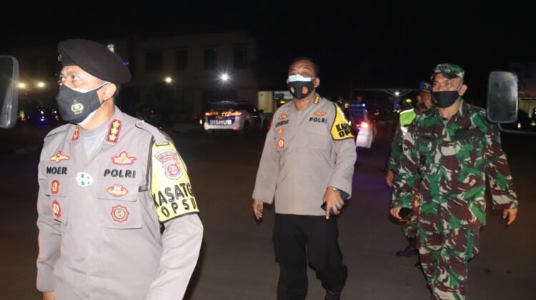 Dukung PPKM Darurat, Polda Banten Gelar Patroli Skala Besar Bersama Forkopimda