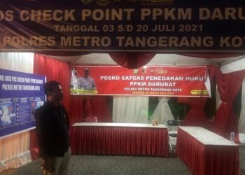 Hasil Pantauan di Kota Tangerang, Ombudsman Banten Minta Maksimalkan Penjagaan di Pos Penyekatan PPKM