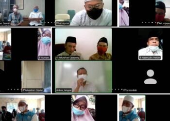 KUA Ciputat Adakan Bimtek Pemulasaran Jenazah Covid-19 Secara Virtual