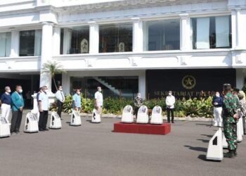 Kasetpres Luncurkan Bantuan Oksigen Konsentrator dari Para Pengusaha