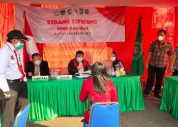 Langgar PPKM Darurat, Puluhan Warga Disidang Tipiring