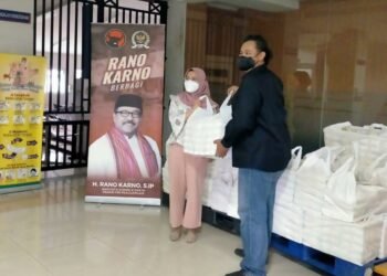 PDI Perjuangan Kota Tangerang Sumbang Sayuran di Dapur Umum