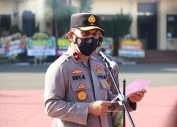 Polda Banten Lakukan Sosialisasi ke Masyarakat Tentang PPKM Darurat