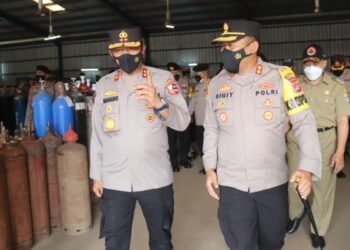 Polda Banten Pastikan Stok Oksigen Cukup dan Aman