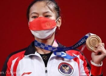 Presiden Sampai Ucapan Selamat Atas Raihan Medali Pertama Indonesia di Olimpiade Tokyo