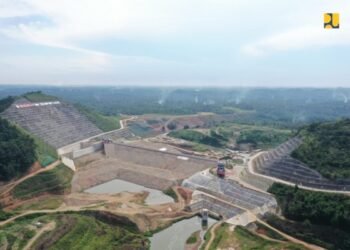 Progres Pembangunan Capai 75 Persen, Bendungan Margatiga Ditargetkan Rampung Akhir 2021