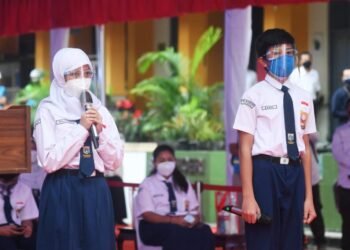 Saat Para Pelajar Ungkapkan Kerinduan Sekolah Tatap Muka kepada Presiden