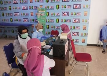 Sebanyak 45.906 Orang Telah di Vaksin Polda Banten