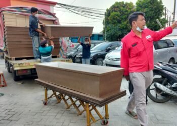 Sehari, PMI Kabupaten Tangerang Angkut 8 Jenazah Isolasi Mandiri